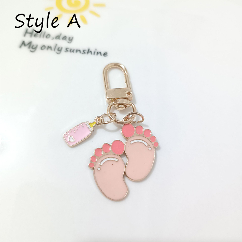 Baby Bottle Nurse Keychain