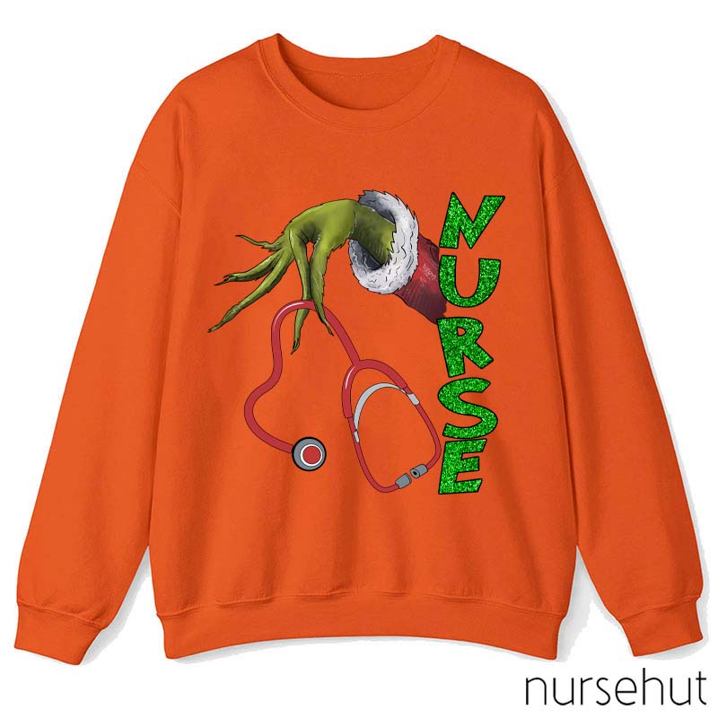 Personalized Is This Your Stethoscope Nurse Sweatshirt
