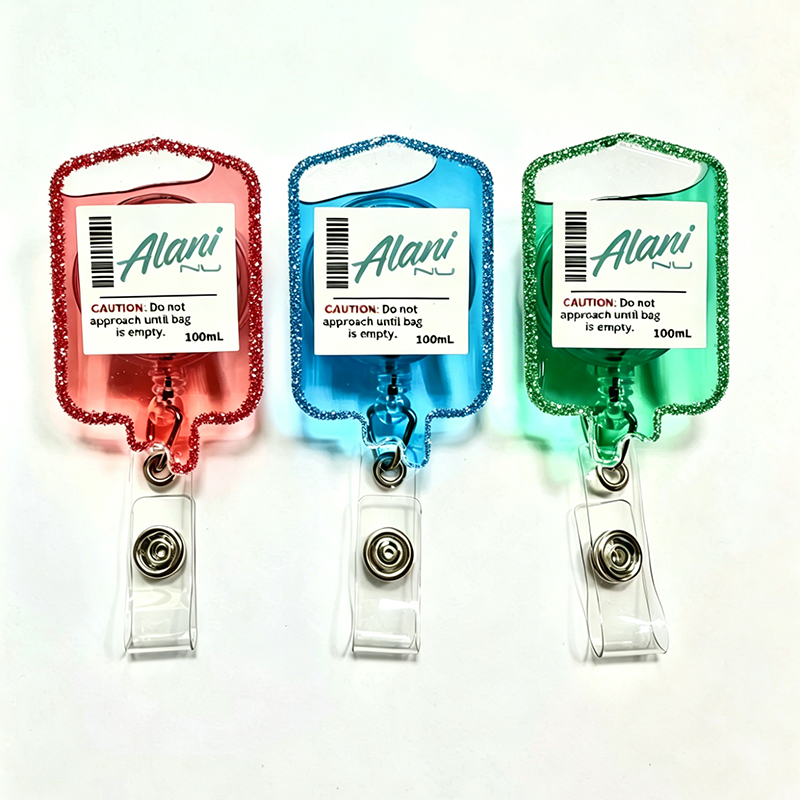 Alani Nu IV Bag Nurse Badge Reel