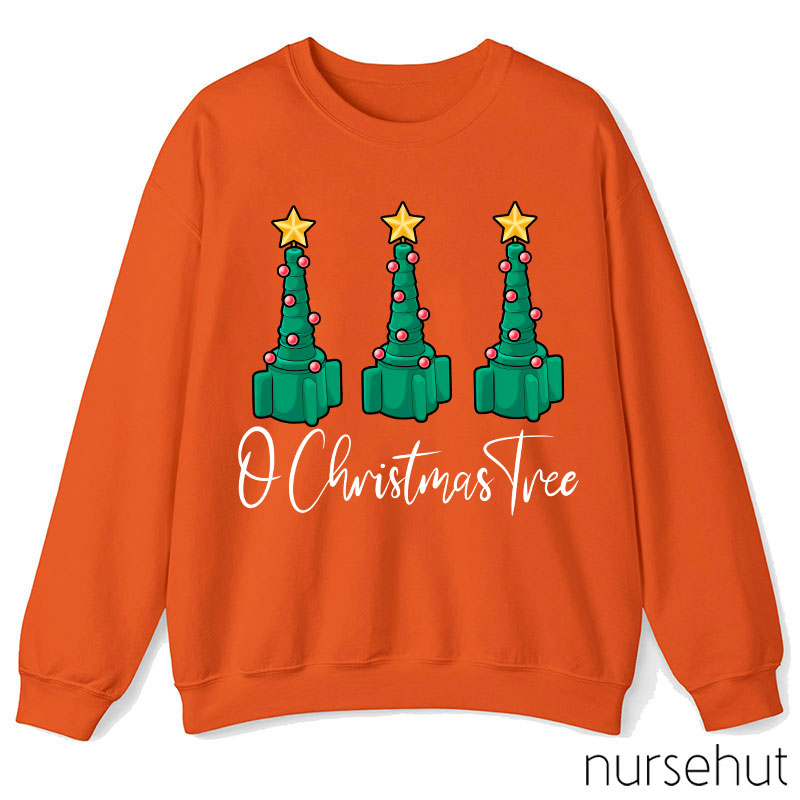 O Christmas Tree Nurse  Sweatshirt