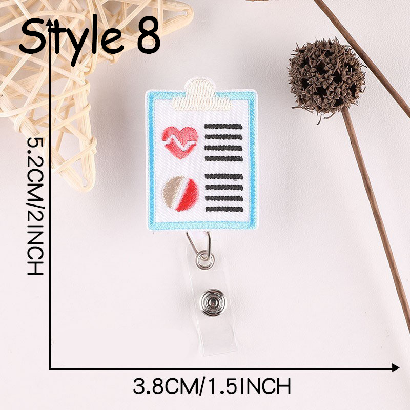 Cute Nurse Related Nurse Badge Reel