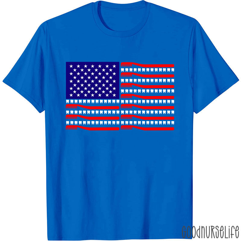 Dental Hygienist Patriotic T-Shirt