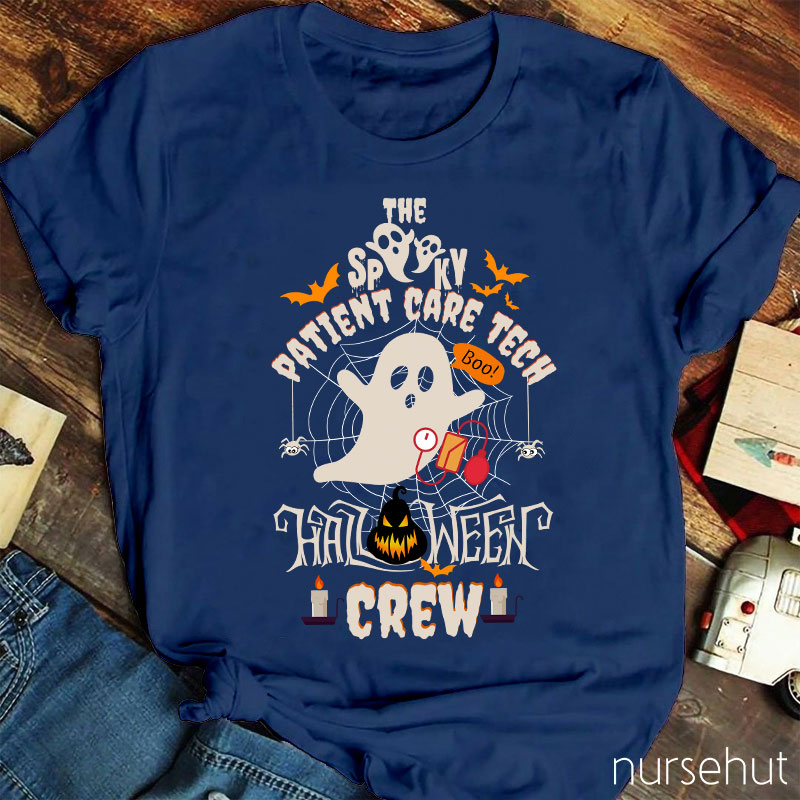 The Spooky Patient Care Teach Nurse T-Shirt