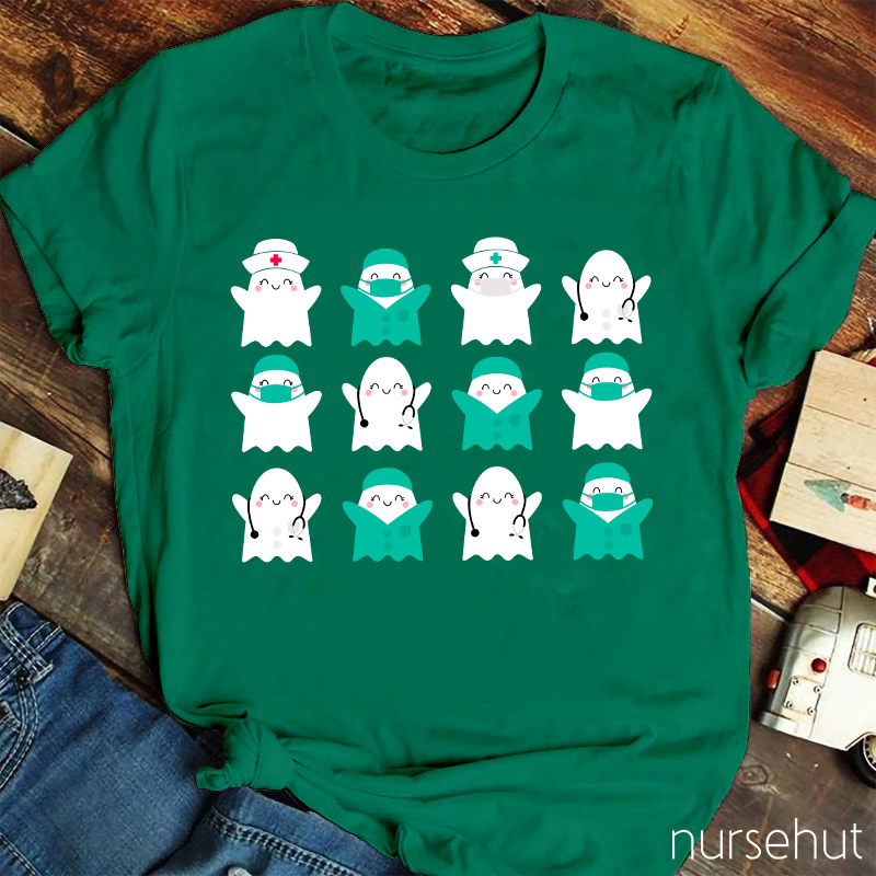 Nurse Ghosts Nurse T-Shirt