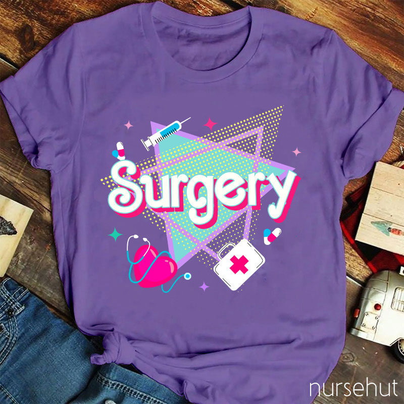 Personalized Triangle Element Design Nurse T-Shirt