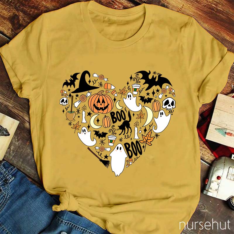 Happy Halloween Boo Boo Nurse T-Shirt