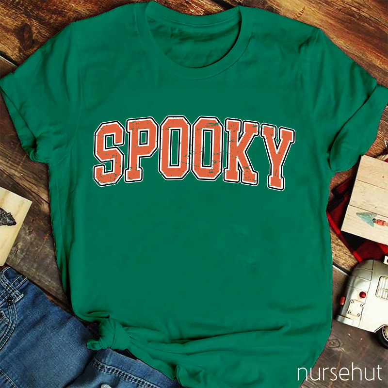 Retro Simplicity Spooky Nurse T-Shirt