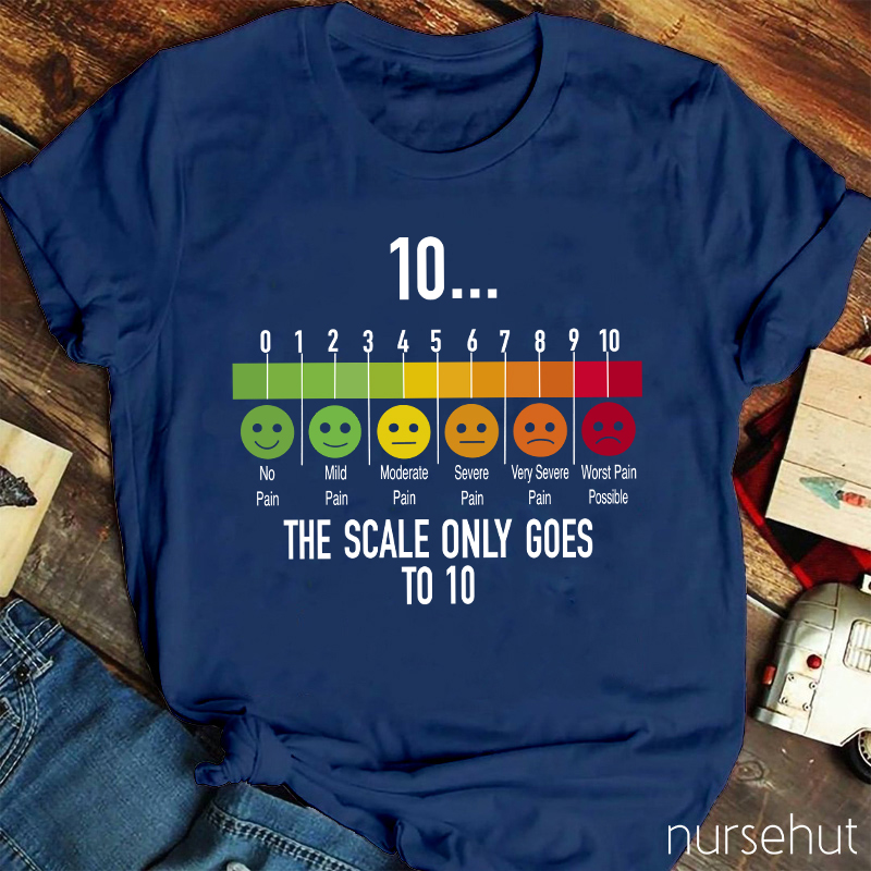 The Scale Only Goes To 10 T-Shirt
