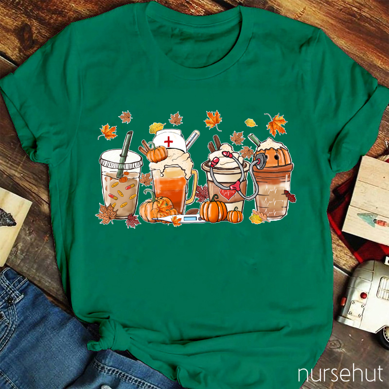 Propofol Pumpkin Spice Nurse T-Shirt