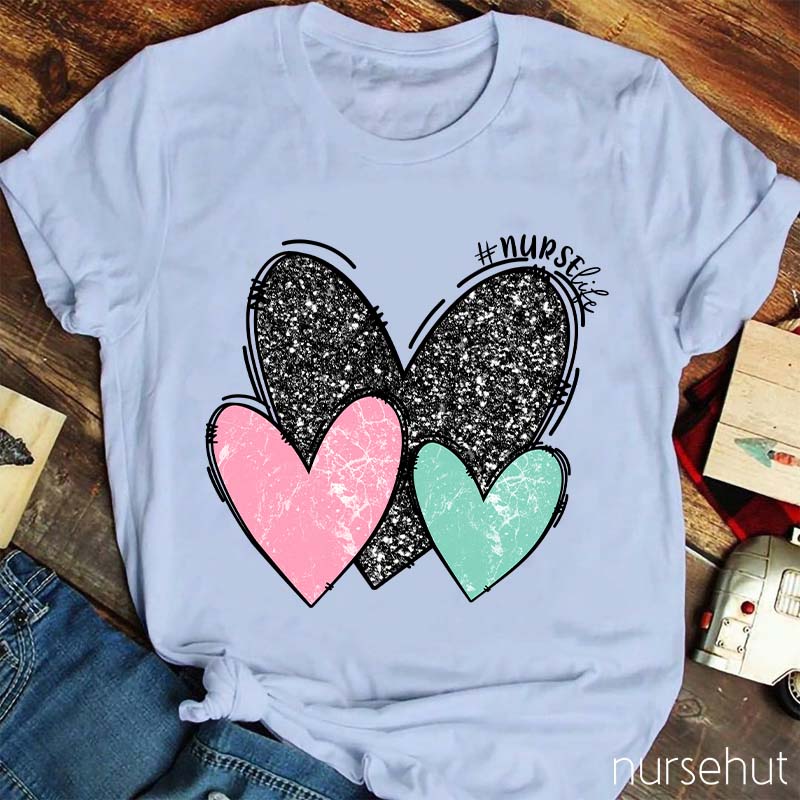 Shining Hearts Nurse T-Shirt