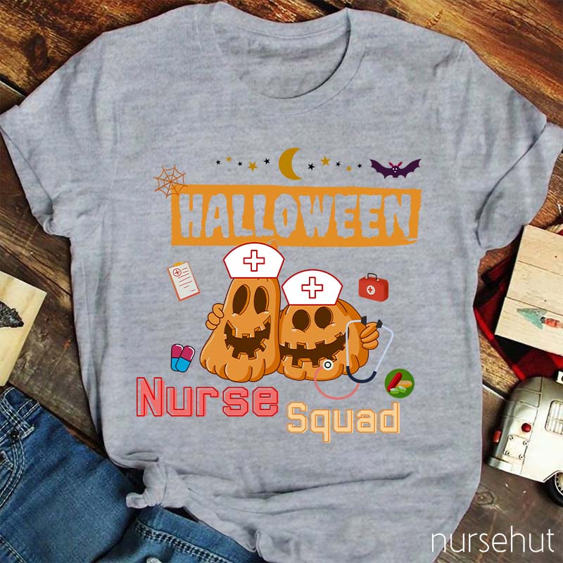 Halloween Nurse Squad T-Shirt