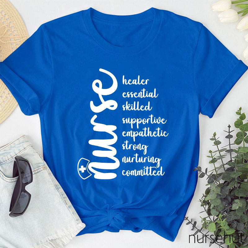 Healer Essential Skilled Nurse T-Shirt