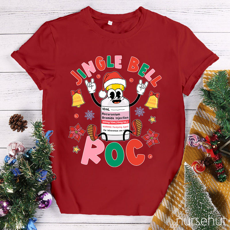 Jingle Bell Roc Nurse T-Shirt