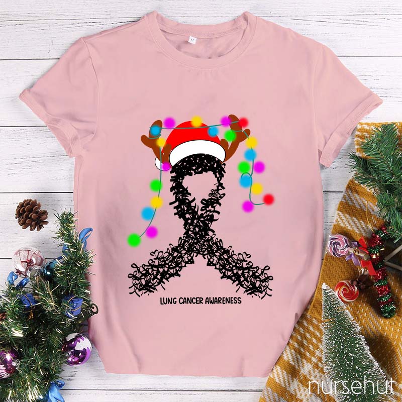 Lung Cancer Awareness Nurse T-Shirt