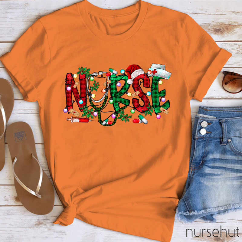 Merry Christmas Nurse T-Shirt