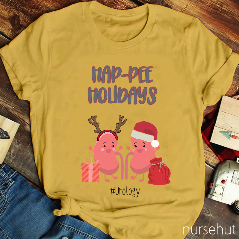 Happee Holidays Nurse T-Shirt