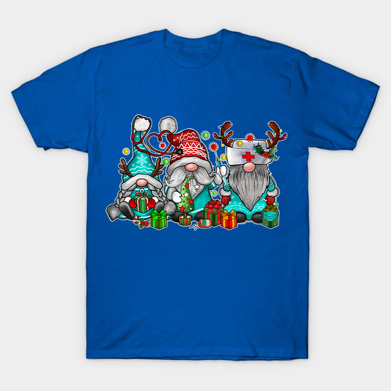 Christmas Gnome Nurse T-Shirt