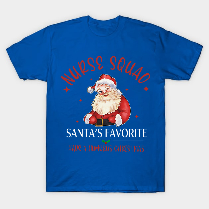 Nurse Squad Santa's Favorite Nurse T-Shirt