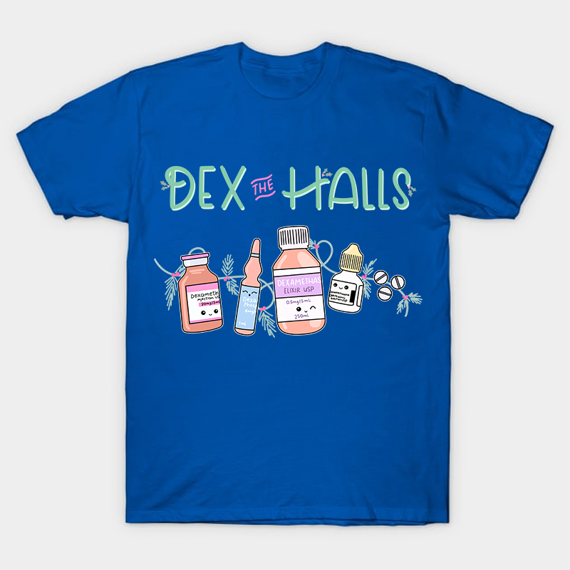 Dex The Halls Nurse T-Shirt