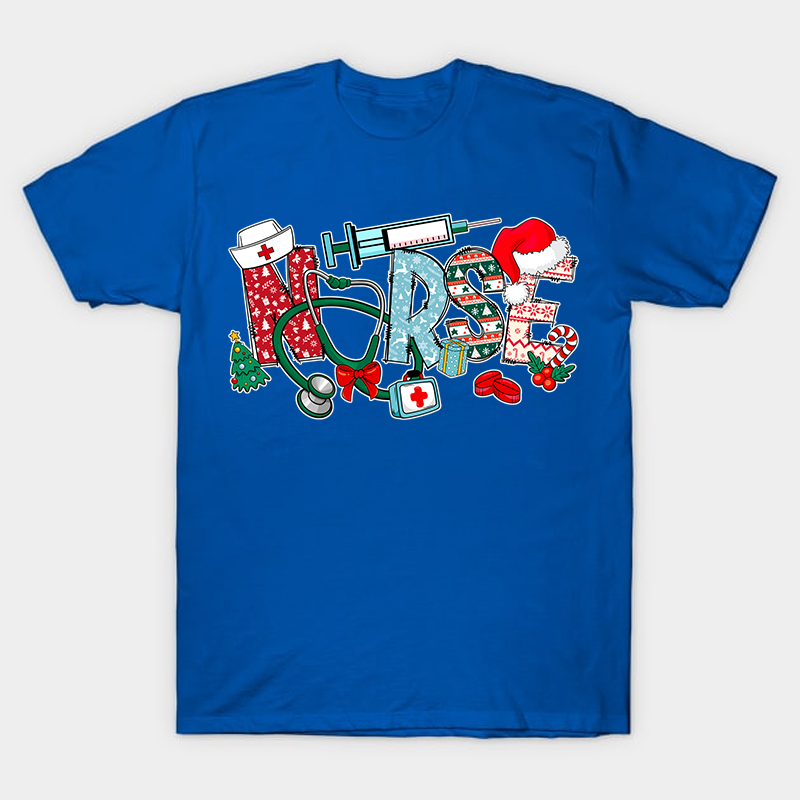 Christmas Crew Nurse T-Shirt