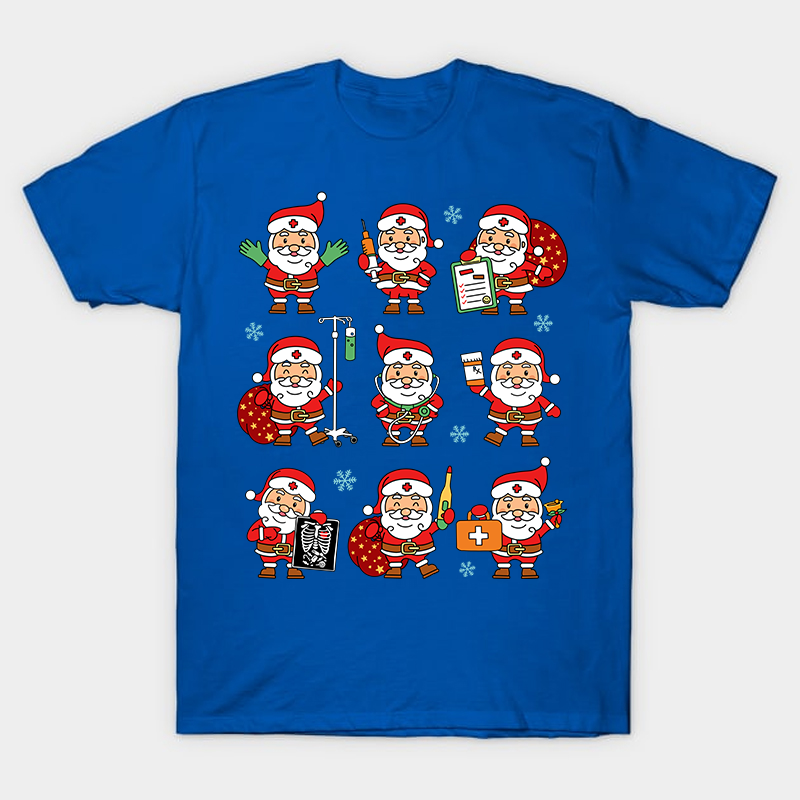 Christmas Santa Nurse T-Shirt