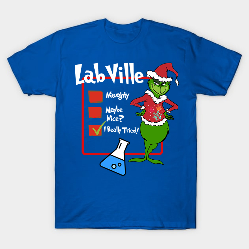 Labville I Really Tried Nurse T-Shirt