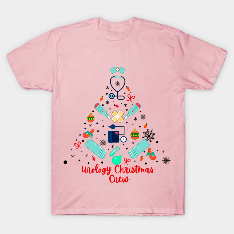 Urology Christmas Crew Nurse T-Shirt
