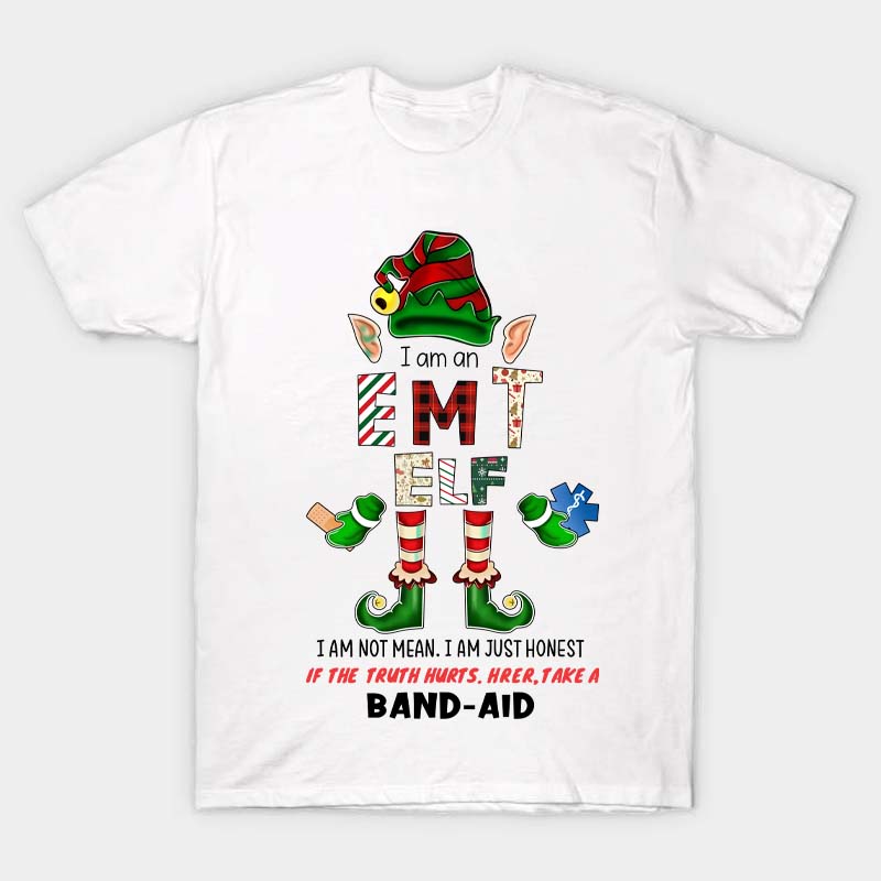 Personalized I Am A Nurse Elf Nurse T-Shirt