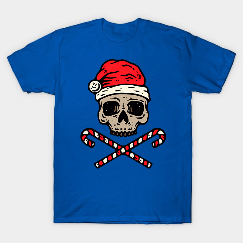 Christmas Skull Nurse T-Shirt