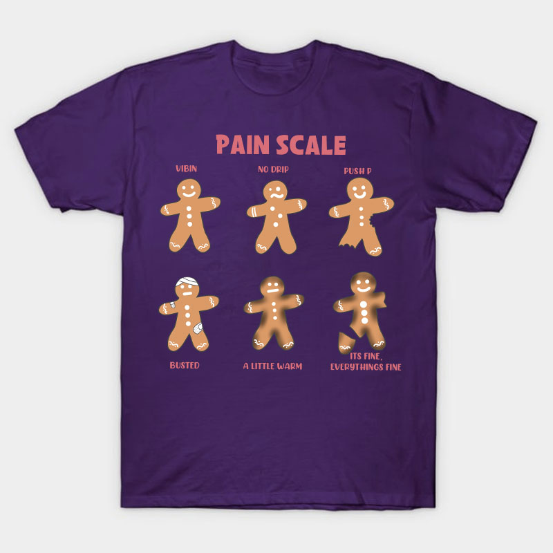 Pain Scale Nurse T-Shirt