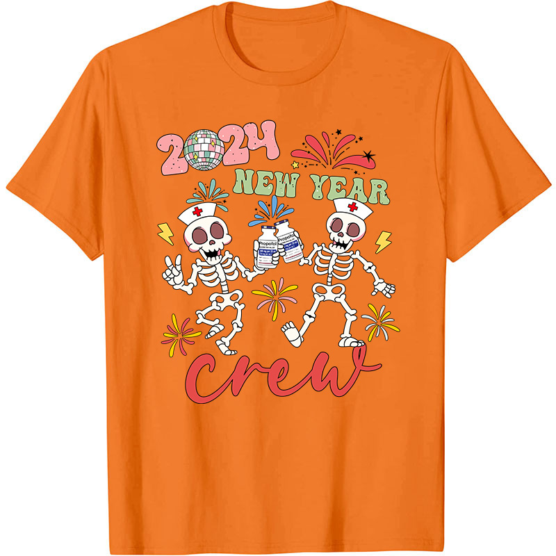 Happy New Year Crew Nurse T-Shirt