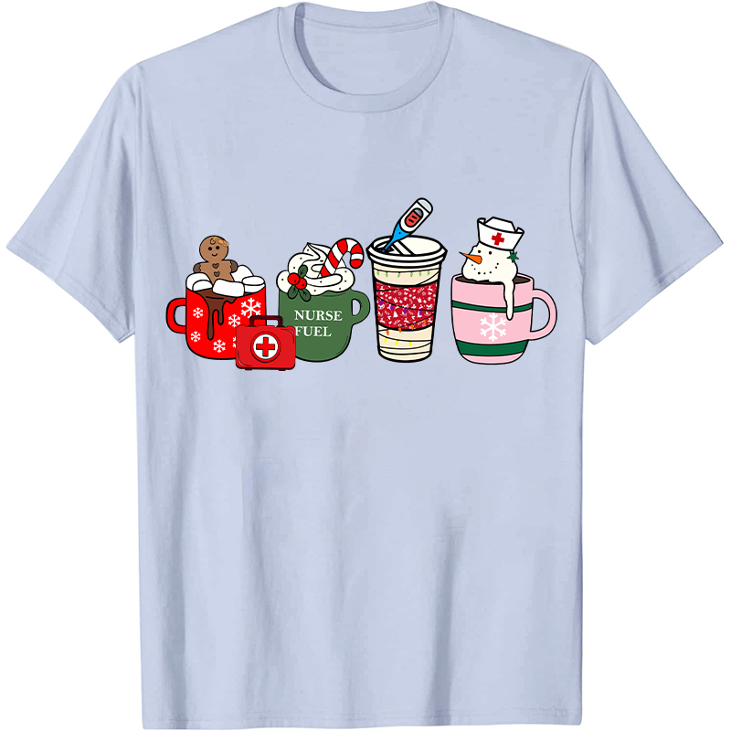 Nurse Christmas Coffee Nurse T-Shirt
