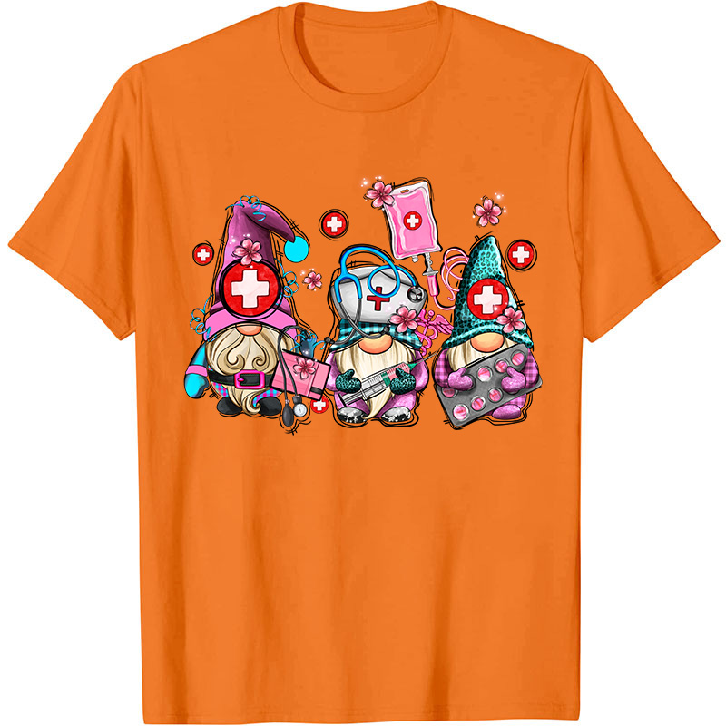 Valentine Gnome Nurse T-Shirt