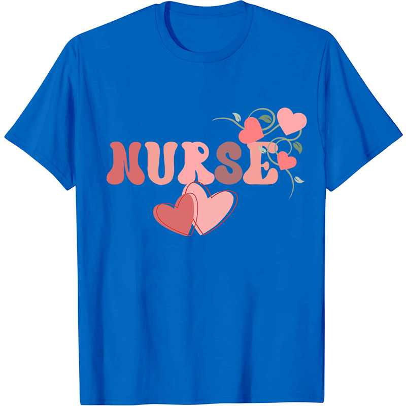 Nurse Heart Valentine Nurse T-Shirt