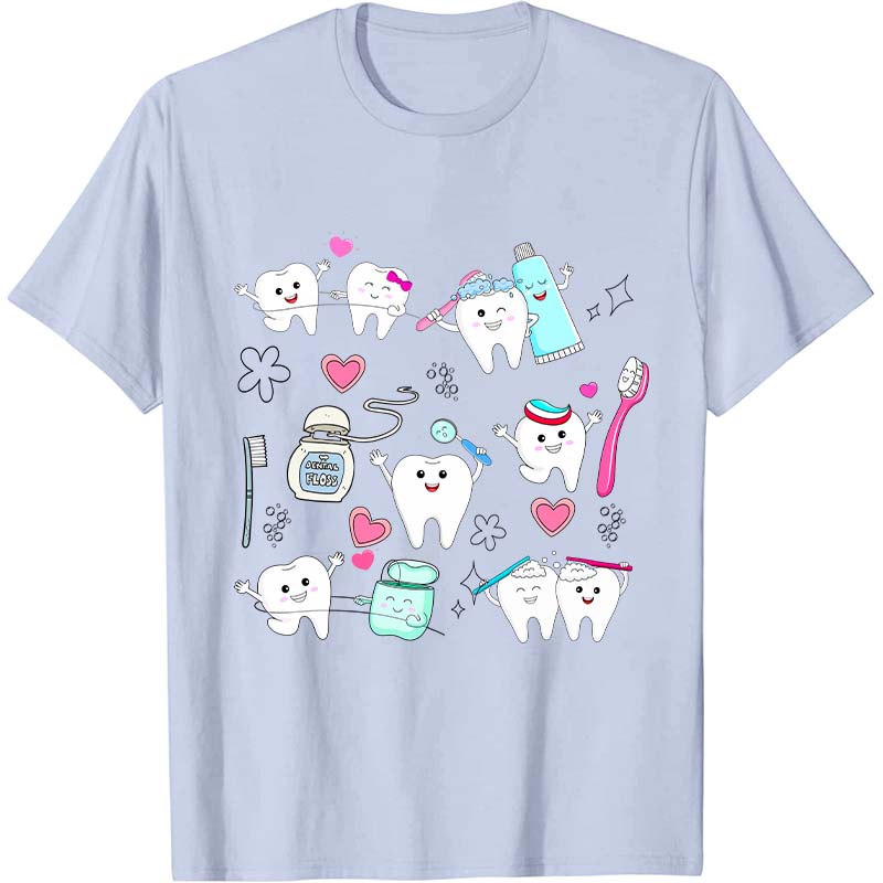 Happy Little Teeth Nurse T-Shirt