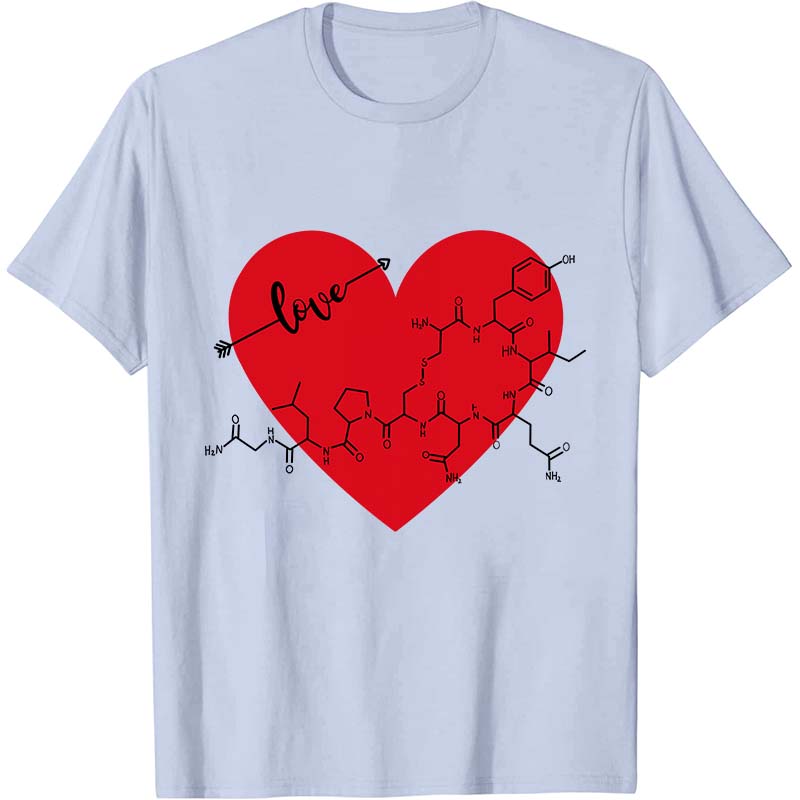 Oxytocin Valentine's Day Nurse T-Shirt