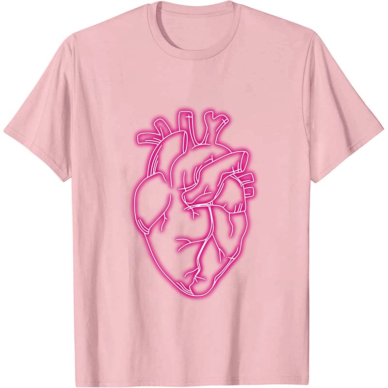 Iridescent Heart Nurse T-Shirt