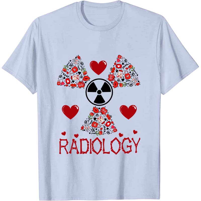 Radiology Valentine Nurse T-Shirt