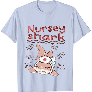 Nursey Shark Nurse T-Shirt