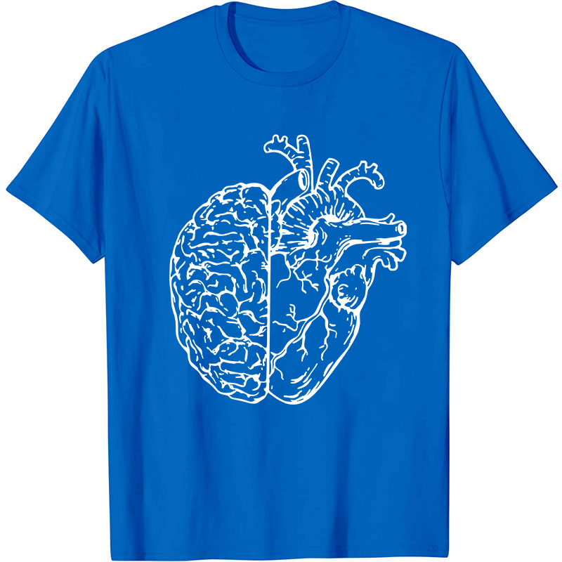 Anatomical Heart Nurse T-Shirt