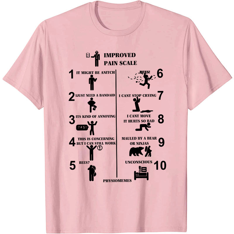 Improved Pain Scale Nurse T-Shirt