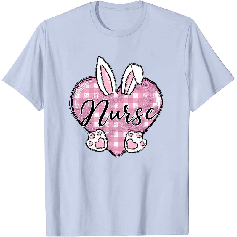 Heart Shape Bunny Nurse T-Shirt