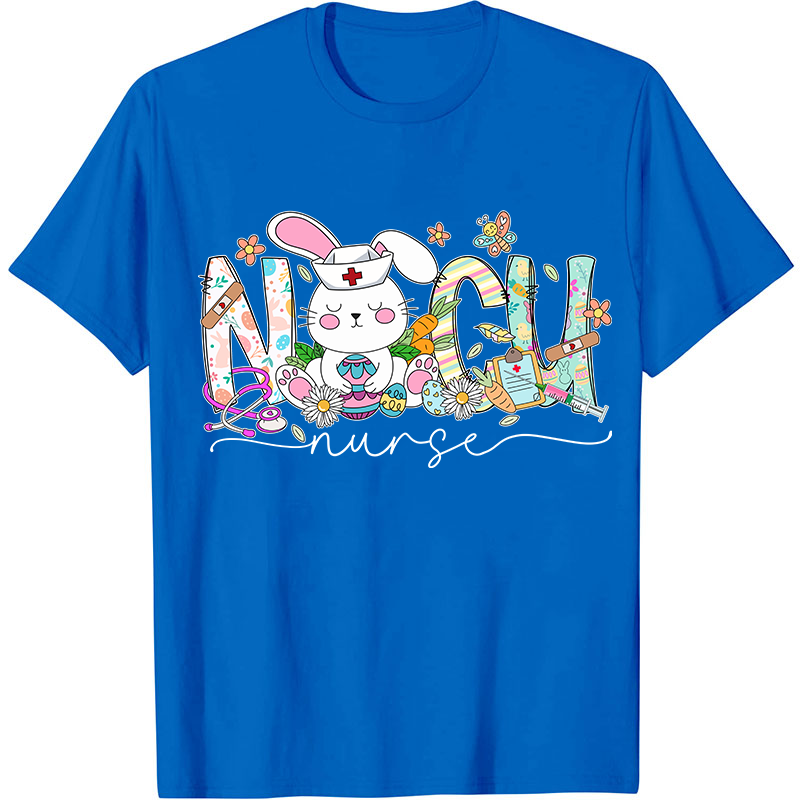 NICU Easter Bunny Nurse T-Shirt