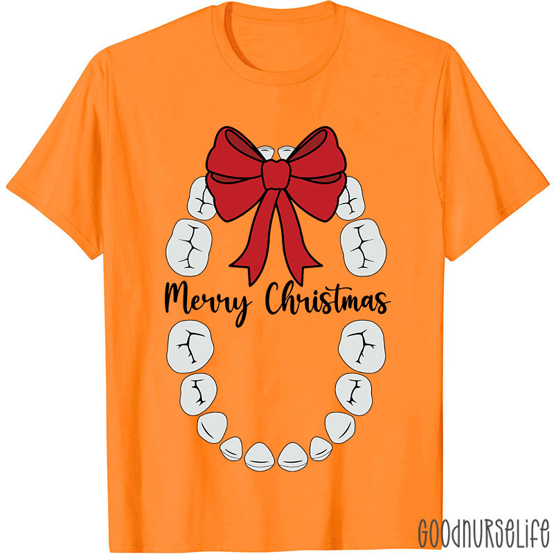 Oral Surgeon Merry Christmas Nurse T-shirt