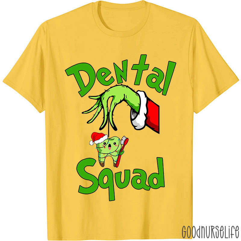 Funny Hand Dental Squad Nurse T-shirt