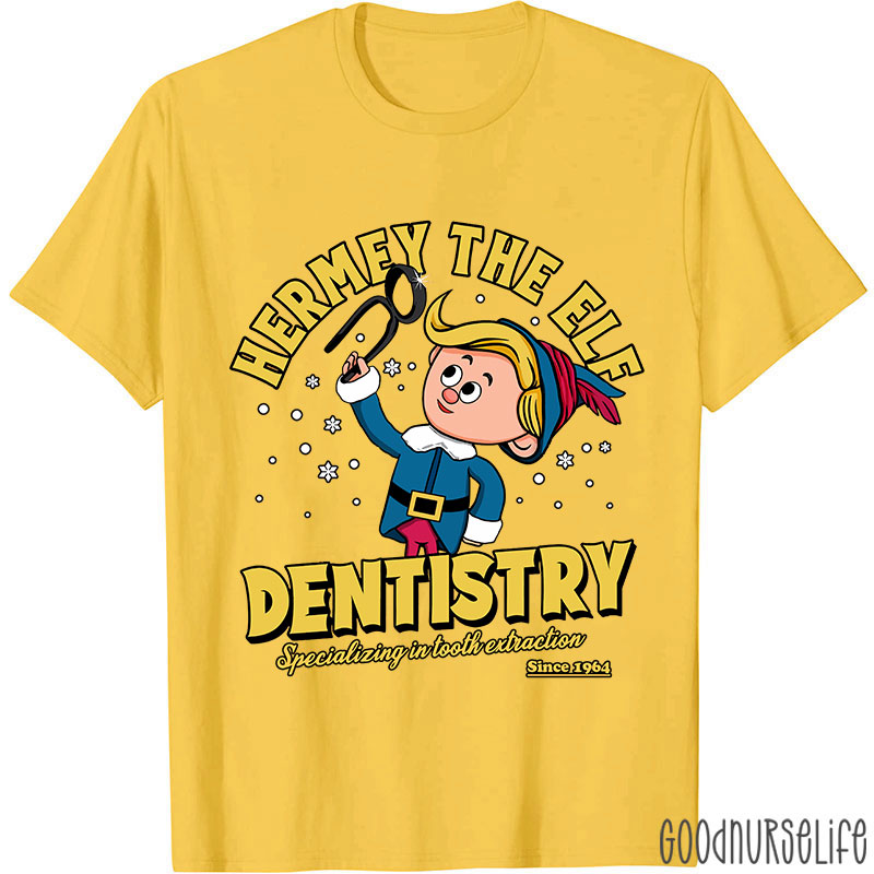 Hermey The  Elf Dentistry Nurse T-shirt