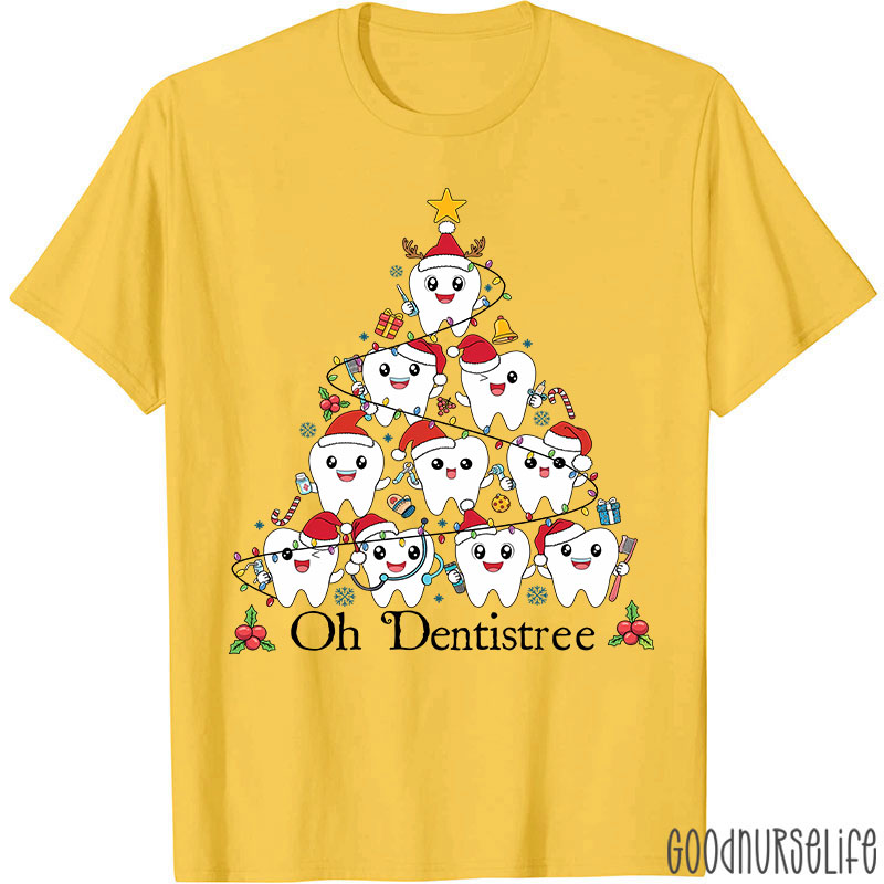 Oh Dentistree Cute Teeth Nurse T-shirt