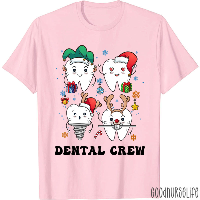 Christmas Dental Crew Nurse T-shirt