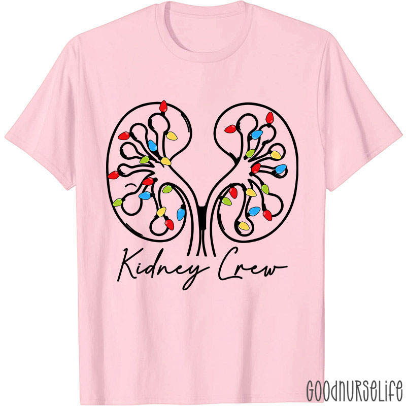 Christmas Kidney Crew Nurse T-shirt