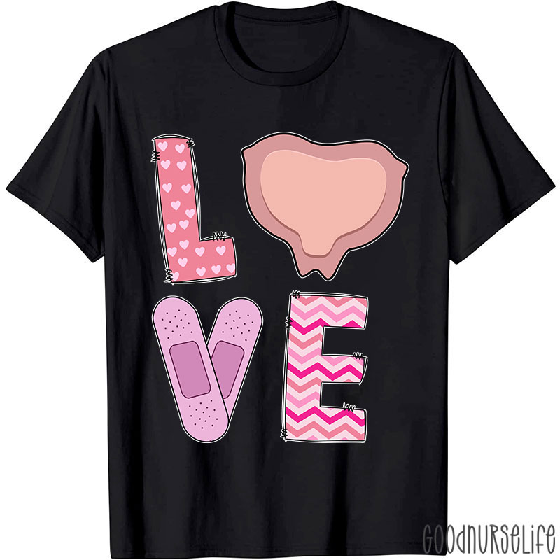 Wound Care Love Nurse T-Shirt